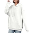thumbnail image 3 of CAIXIA Graphic Hoodies for Women Pullover Drawstring Breathable Quality Tops Long Sleeve Going Out Printed Womens Holiday Sweatshirts with Pocket Airport Outfits for Women 2026, 3 of 5