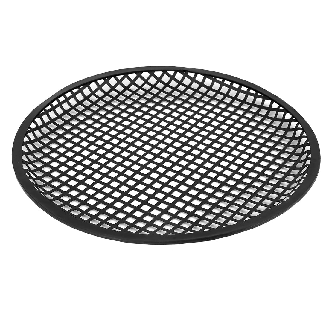 Unique Bargains 2pcs Black Car for Audio Speaker Cover Metal Mesh Grill 12"