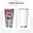 thumbnail image 3 of Vaso de 20 oz de Las Chicas Superpoderosas, taza de viaje de café con aislamiento al vacío de acero inoxidable, taza de café, taza de viaje con tapa, taza térmica para exteriores, 3 of 8