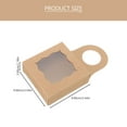 thumbnail image 5 of 25 Pcs Wine Supply Kraft Boxes Decorative Storage Case Gift Household Organizer Wedding Decoration, 5 of 6