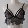 thumbnail image 4 of Yangnuo Women's Sexy Crisscross Strappy Lace Bralette Lingerie Lace Camisole Hollow Bra Women's Underwear Versatile Veste, 4 of 4