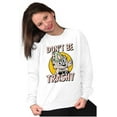 thumbnail image 4 of Woodsy Owl Don't Litter Retro Cartoon Unisex Plus Size Sweatshirt Brisco Brands 4X, 4 of 5