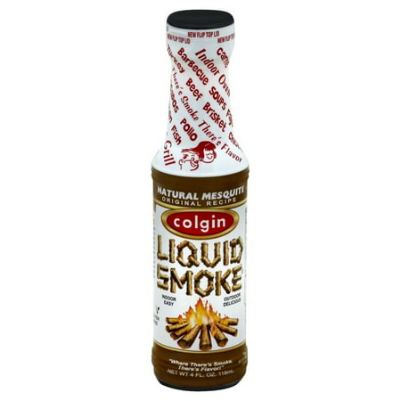Colgin Natural Mesquite Liquid Smoke, 4 fl oz (Best Liquid Smoke For Jerky)