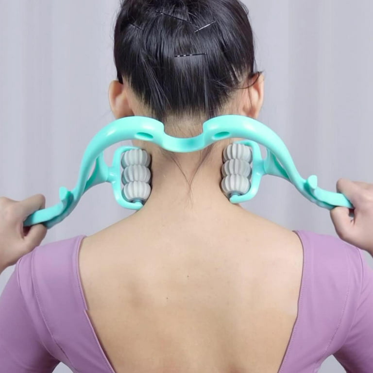 Neck Massager Rollers Colorful Plastic Shoulder Trigger Point