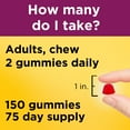thumbnail image 4 of Nature Made Multivitamin For Her Gummies, Women's Multivitamin for Nutritional Support, 150 Ct, 4 of 9