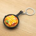thumbnail image 5 of LLavero de PVC con diseño de comida, accesorio con diseño de comida simulada, mochila de postre, hebilla de decoración con cremallera, 5 of 5