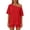 Red, variant on WAGUTH Women's 2 Piece Outfits Crew Neck Short Sleeve Crop Top Drawstring Shorts Slim Fit Summer Casual Lounge Sleepwear Sets,Black,XXL