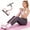 Pink, variant on Pedal Resistance Bands with Handles, Durable 6-Tubes Multifunction Resistance Band, Natural Rubber Foot Pedal Resistance Bands, Fitness Resistance Bands for Abdomen, Waist, Arm, Leg, Pilates
