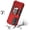 Red, variant on For Motorola Moto Edge (2022) Hybrid Cases with Magnetic Ring Holder Stand Kickstand Heavy Duty Rugged Shockproof Cover ,Xpm Phone Case [ Red ]