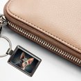 thumbnail image 5 of Sphynx Cat Illustration Metal Rectangle Keychain, 5 of 7