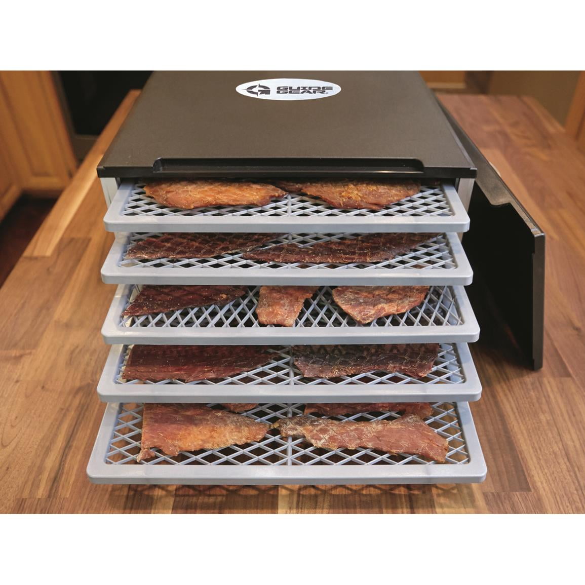 Weston Food Dehydrator Machine for Beef Jerky, Fruit Leather, Herbs, Dog  Treats, Vegetables, Meats, BPA Free, Slide Out Drying Racks (75-0201-W), 10