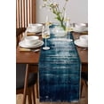 thumbnail image 4 of Ldtrchee Abstract Ocean Table Runner 70 Inches, Nature Minimalist Geometric Street Art Bed Runner Dresser Scarves Tabletop for Indoor Outdoor Parties/Ceremony/Banquet, 13" x 70", 4 of 8