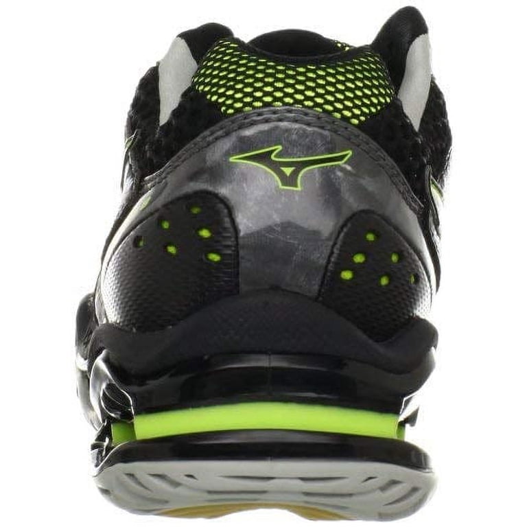 Mizuno Women's Wave Tornado 8 Volleyball Shoe,Black/White,7 M US