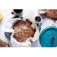 thumbnail image 2 of Cast Iron 4-qt Round Cocotte - Turquoise, Made in France, 2 of 9