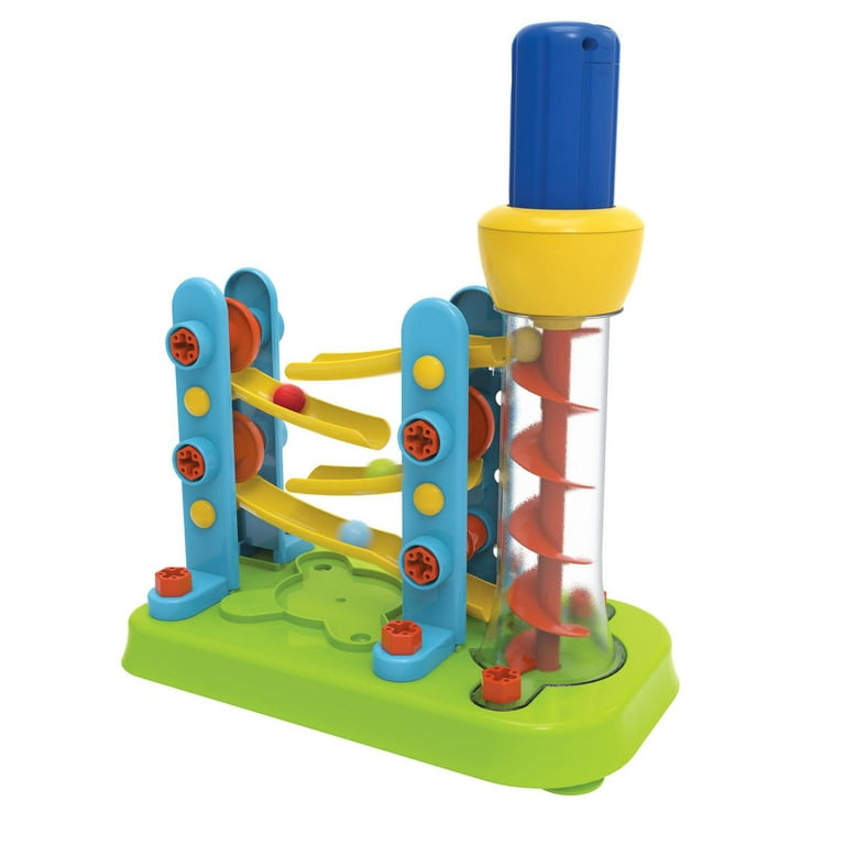 知育玩具 saint.mm1 Edu-Toys My First Engineering Zig-Zag Drop Stem Toy