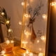 thumbnail image 3 of Guirnalda de luces LED de loto, decoración navideña, luz nocturna artística, guirnalda de luces a pilas, 3 of 5