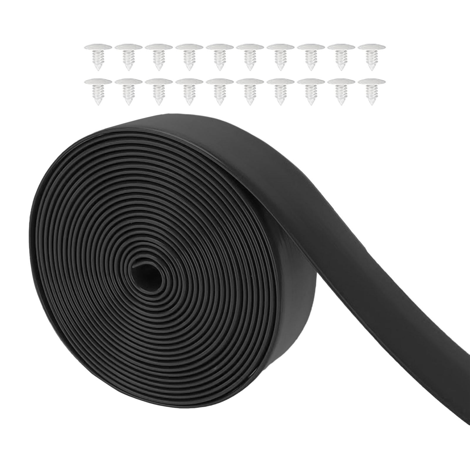 Ximing Chair Vinyl Strap Furniture Replacement Straps PVC Easy to Install DIY Lawn Chair Repair Straps for Outdoor Lawn Black