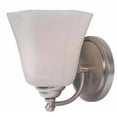 thumbnail image 1 of Kenroy Home 93521BS Woodhill 1 Light Sconce, Brushed Steel, 1 of 1
