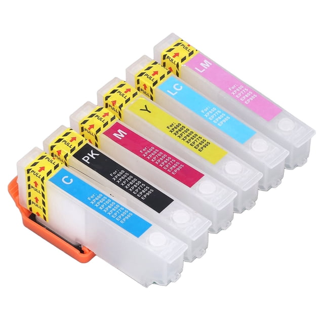 Ink Cartridge,6 Pcs Ink Cartridge Printer Inkjet Cartridge Printing Inkjet Cartridge Revolutionary Design