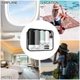 thumbnail image 6 of HonorHut Travel Silicone Bottles Set Portable Refillable Travel Essentials with Toiletry Bag LeakProof Squeezable Toiletry Containers Accessories Black, 6 of 7