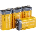thumbnail image 1 of walmart Basics 4 Units Pack 9 Volt Performance All-Purpose Alkaline Batteries, 5-Year Shelf Life, Easy to Open Value Package, 1 of 5