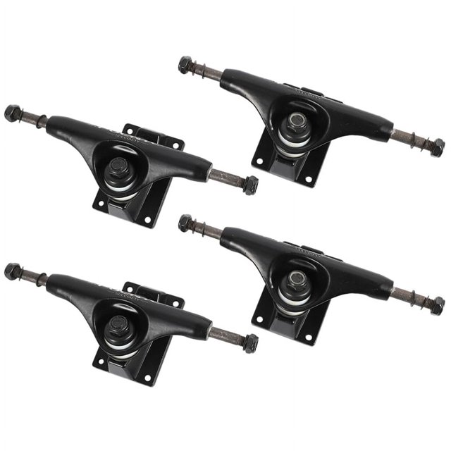 PUENTE 4 piezas de 5 pulgadas para adultos, soporte para patineta, accesorio para camión, aleación de magnesio, amortiguador para patineta