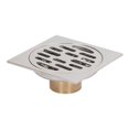 thumbnail image 1 of Drain de Douche Carré de 4 Pouces Anti Colmatage pour la Cuisine pour Balcon, Résistant aux Odeurs, 1 of 8