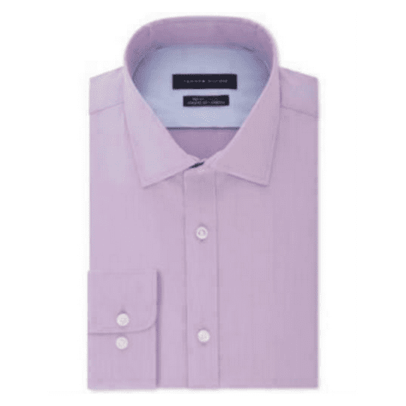 Tommy Hilfiger Mens Collar Athletic Fit Button-Down Shirt, Choose Sz/Color L