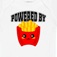 thumbnail image 4 of Inktastic French Fries Powered by Fries Boys or Girls Baby Bodysuit, 4 of 5