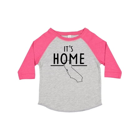 

Inktastic It s Home- State of California Outline Gift Toddler Boy or Toddler Girl T-Shirt