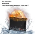 thumbnail image 3 of Fireproof Document Bag, Waterproof Fireproof Bag With Zipper For Cash, Bank File, Passports, Photos, 3 of 5