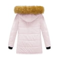 thumbnail image 2 of WenVen Girl's Winter Coat Warm Puffer Jacket Insulated Windproof Outerwear with Hood Pink 6/7, 2 of 12