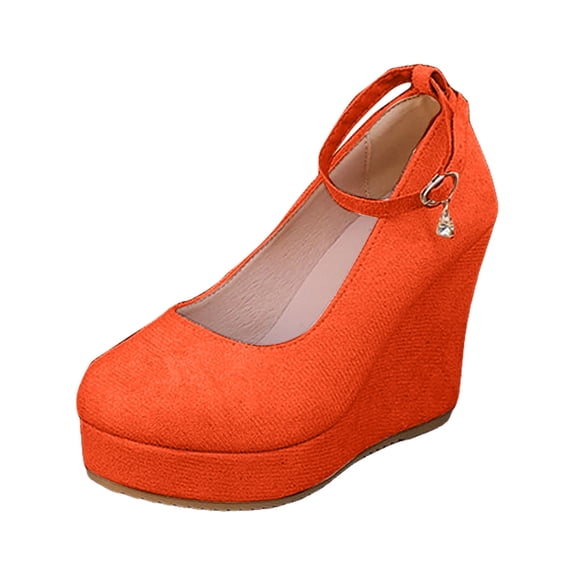 YLYL Women Suede Moccasins Loafers with Beaded Fashion Comfortable Round Toe Slip on Work Walking Flats Shoes