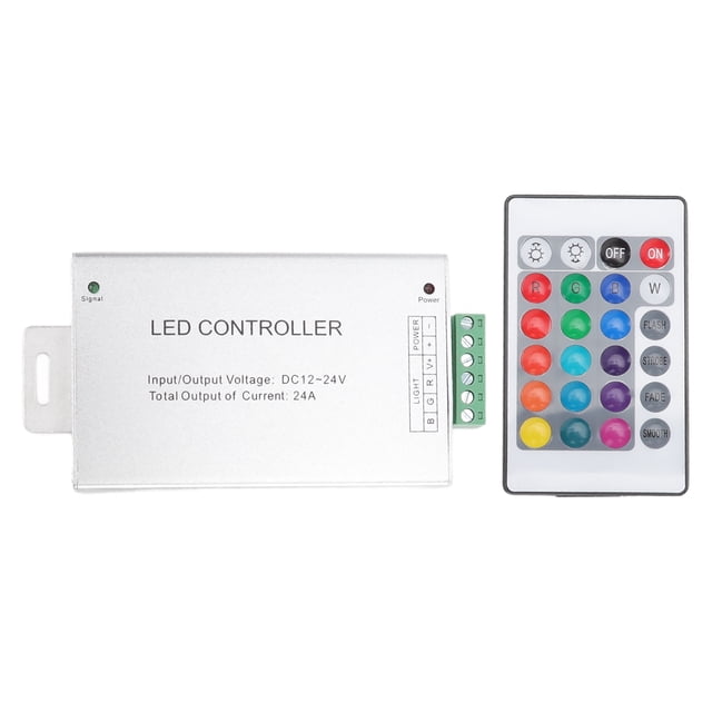IR Remote Controler, Controlador Inalámbrico RF LED Strip Light Controlador Profesional Remote Safe Para Luces de Pared de Cortina de Vidrio