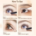 thumbnail image 5 of JUUTREN Heated Eyelash Curler & Eyebrow Trimmer 2-in-1, Electric Eyelash Curler with Dual Temperature 60℃/70℃, 20s Fast Heating, USB Rechargeable, Portable for Travel & Home Use, 5 of 8