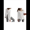 thumbnail image 3 of Camisetas Deportivas de Larga para Mujer, con Protección Solar UPF 50+, para Correr, Gimnasio, Secado Rápido L, 3 of 6