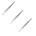 thumbnail image 1 of Pinces en Acier Inoxydable, Pinces à Machine à Coudre Multifonctions à Pointe Courbée Dentelée pour Réparation Artisanale, Machine à Coudre, Outils de Bijoux 1/2/3/4/5/6 Pcs, 1 of 8
