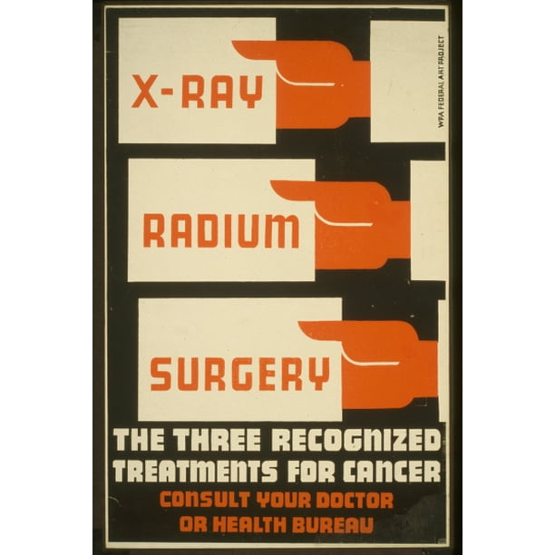 Print XRay, Radium, Surgery The Three Recognized Treatments For