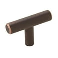 thumbnail image 2 of 1.93 in. Stainless Steel T-Knob, Oil Rubbed Bronze, 2 of 2
