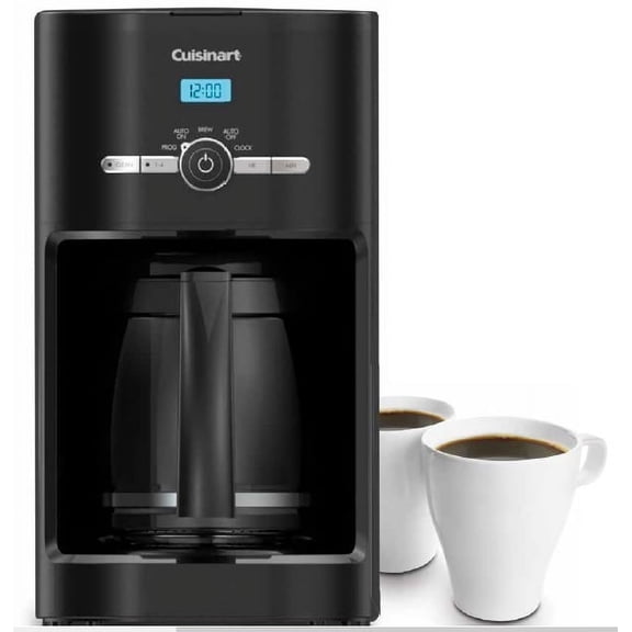 Cuisinart 12 Cup Classic Programmable Coffeemaker, Black, DCC-1120BK