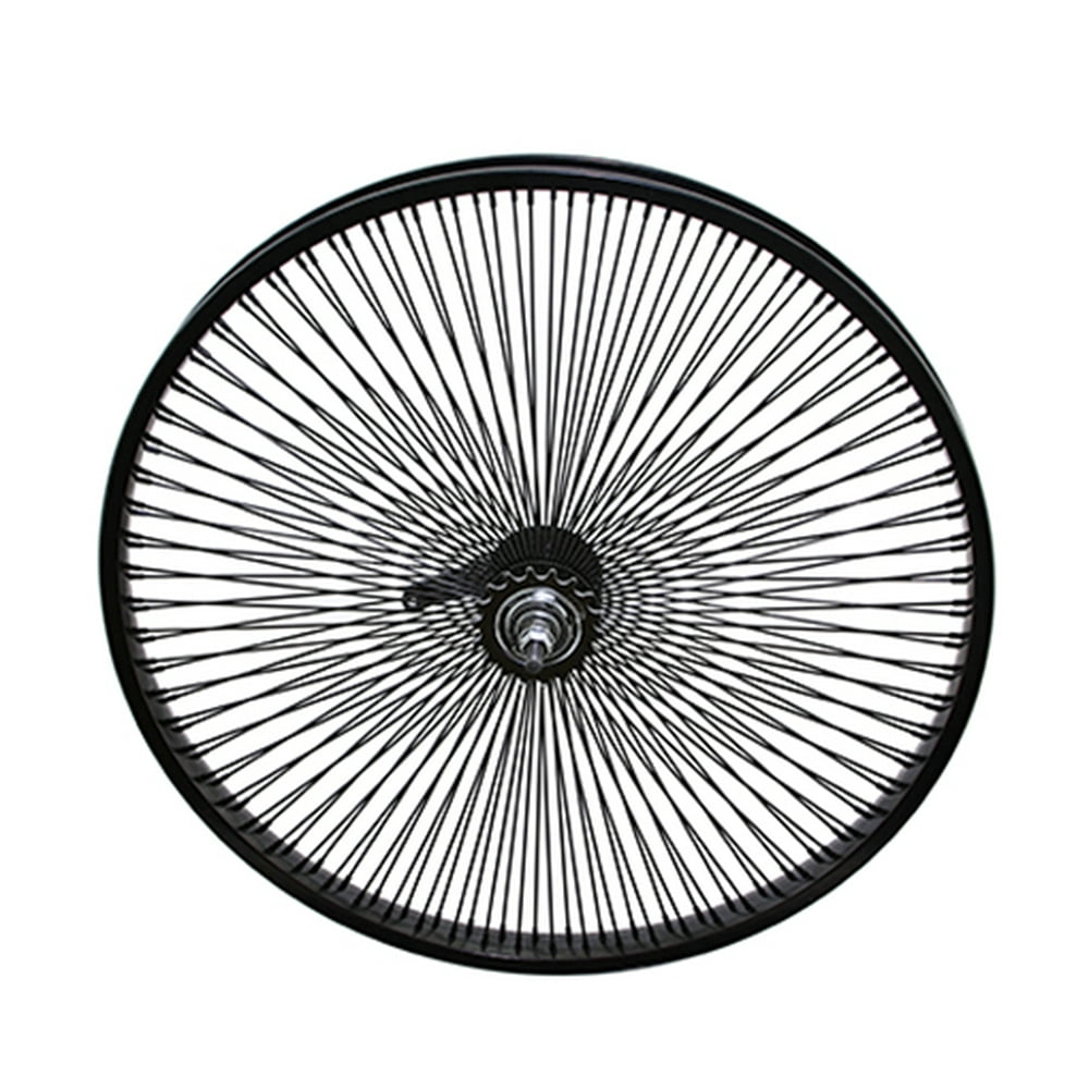 bike 24" 144 Spoke Coaster Wheel 14G Black. ,bicycle wheel