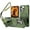Armygreen, variant on Dteck Crossbody Strap Case for iPhone 16,Shockproof Invisible Kickstand Case Compatible with Magsafe Military-Grade Protection Cover with Adjustable Shoulder Lanyard Strap,Black