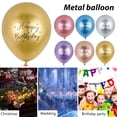 thumbnail image 1 of Globo de feliz cumpleaños de 3 piezas, globo de látex metálico de 12 pulgadas, ramo cromado para cumpleaños, fiesta de bienvenida al bebé, suministros para fiestas Muyoka Hogar, 1 of 2
