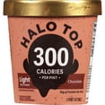 thumbnail image 6 of Halo Top Chocolate Light Ice Cream, With A Good Source of Protein, Lower Calorie Frozen Desset, 16 fl oz Pint, 6 of 13