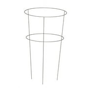 Panacea 30 in. H X 18 in. W Gray Steel Peony Cage