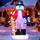 thumbnail image 1 of Muñeco de Nieve Inflable Navideño LUNSY de 2.4 m con Luces LED de Colores, 1 of 9