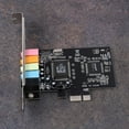 thumbnail image 3 of 2X PCIe Sound Card 5.1, PCI Express Surround 3D Audio Card for PC with High Direct Sound Performance & Low Bracket, 3 of 7