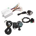 Nehlobo 12V 500W Brush Motor Controller Headlight Thumb Throttle with Lock and Keys for Electric