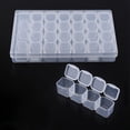 thumbnail image 4 of Caja de Medicina ANGGREK Plástico Transparente 28 Ranuras, 4 of 8