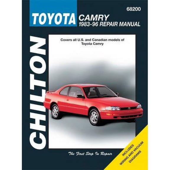 Toyota Camry Chilton Repair Manual covering all models for 1983-96 ^